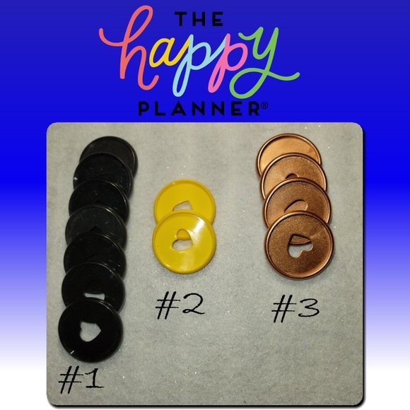 HAPPY PLANNER DISCS! {L44} - Picture 1 of 2